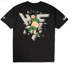 NEW HXH GON BREAK THROUGH SHIRT (BLACK)